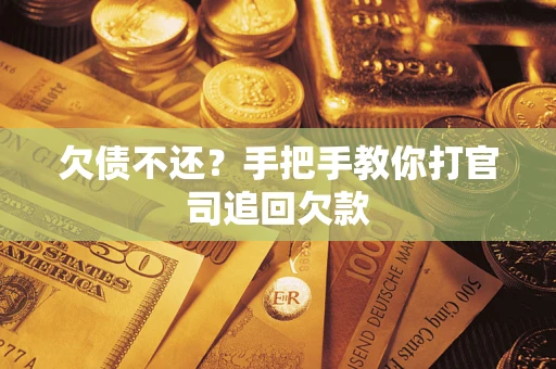 武汉欠债不还？手把手教你打官司追回欠款