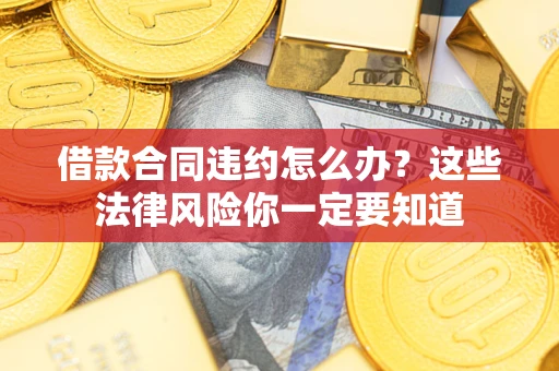 武汉借款合同违约怎么办？这些法律风险你一定要知道