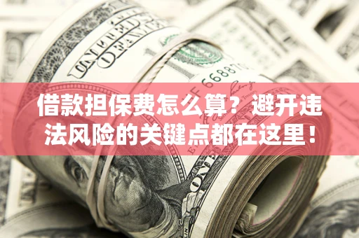 武汉借款担保费怎么算？避开违法风险的关键点都在这里！