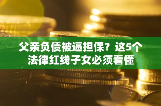 武汉父亲负债被逼担保？这5个法律红线子女必须看懂