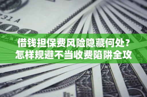 武汉借钱担保费风险隐藏何处？怎样规避不当收费陷阱全攻略！